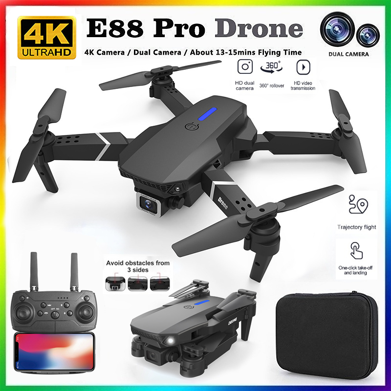 Drone Camera Professional - Nouveau Drone RC Professionnel E88 2026