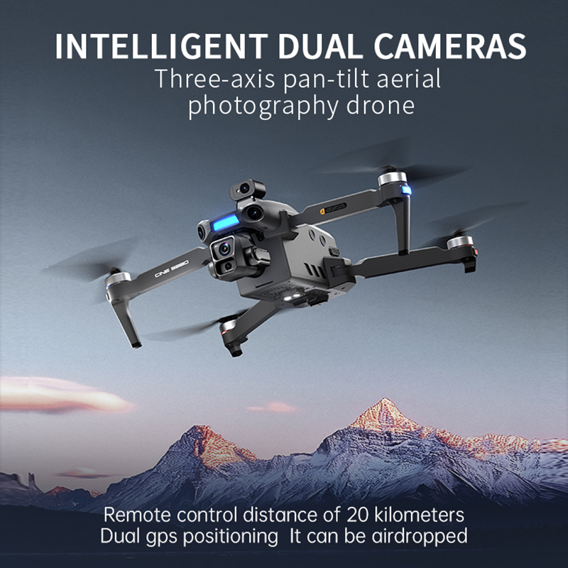 Nouveau drone 8K à double camé - Drone Camera With Gimbal avis et prix