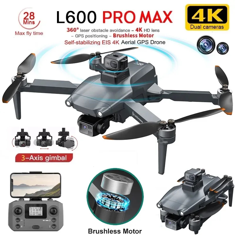 Drone GPS professionnel L600 P - Drone Camera With Gimbal avis et prix