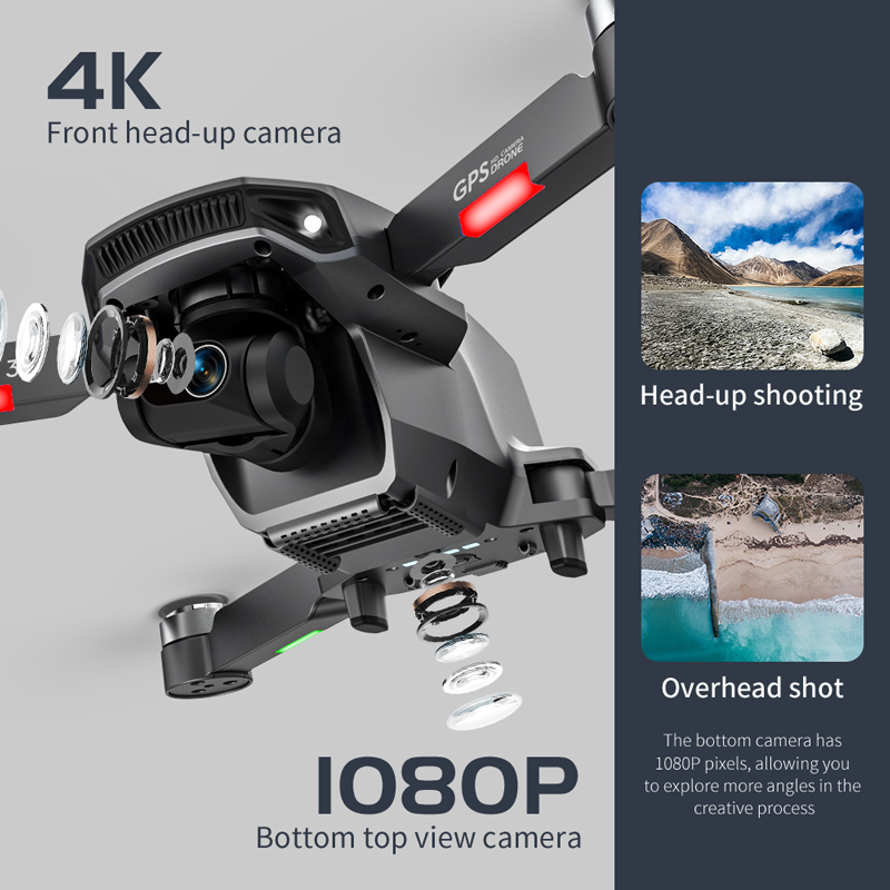 Drone L106 Pro 3 5G WIFI FPV P - Drone Camera With Gimbal avis et prix