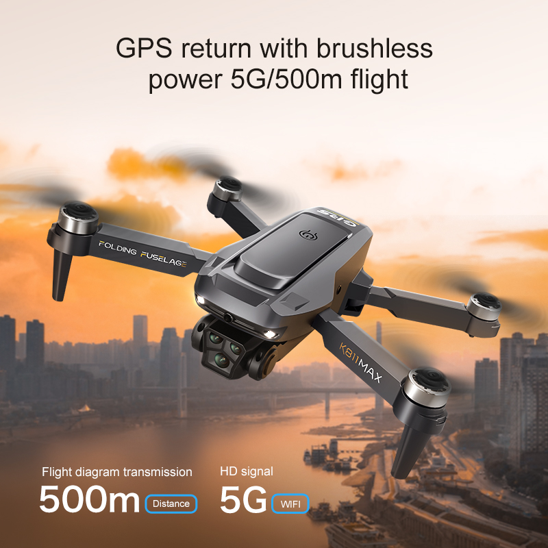 Drone quadrirotor K811MAX : sa - Drone Camera Night Vision avis et prix